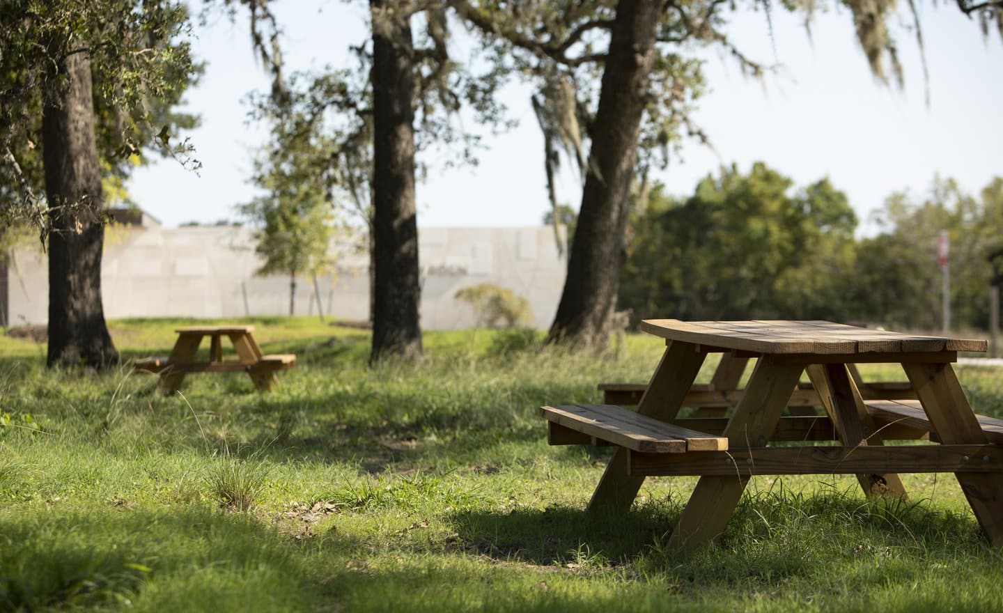 Picnic Grove Houston Botanic Garden